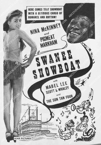Nina McKinney, Pigmeat Markham all black cast film Swanee Showboat 6877-017