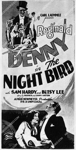 ad slick Reginald Denny, Betsy Lee film The Night Bird 6877-020