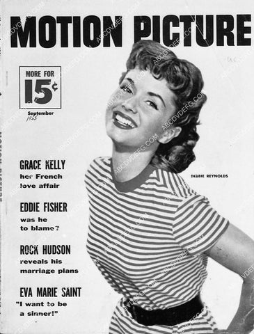 Debbie Reynolds Motion Picture Magazine cover 6886-08