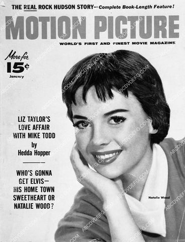 Natalie Wood Motion Picture Magazine cover 6886-09