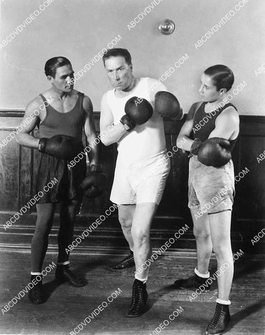 candid William S Hart does boxing exercise w friends 6943-013