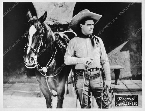 Tom Mix and his horse Tony silent film Three Jumps Ahead 6969-35