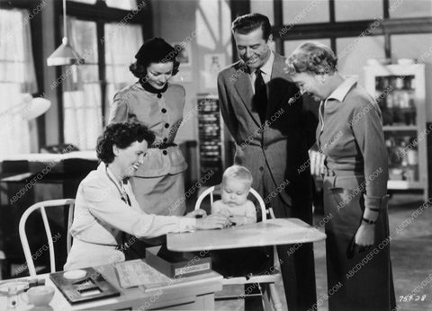 Ray Milland Gene Tierney comedy film Close to My Heart 6974-26