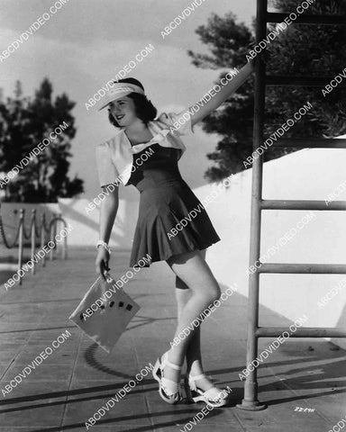 Deanna Durbin in her new swimwear fashion 7022-028