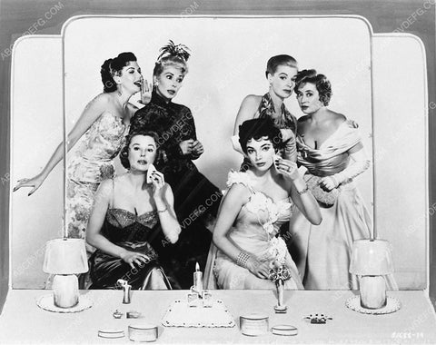 June Allyson Joan Collins Dolores Gray Ann Sheridan film The Opposite Sex 7159-10