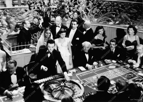 roulette wheel gambling sequence from film The Shanghai Gesture 7169-11