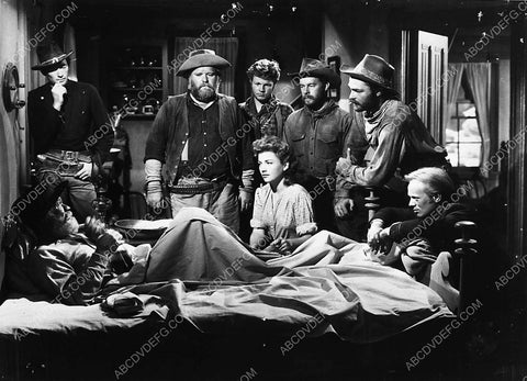 John Russell Richard Widmark Harry Morgan Gregory Peck Anne Baxter film Yellow Sky 7335-11