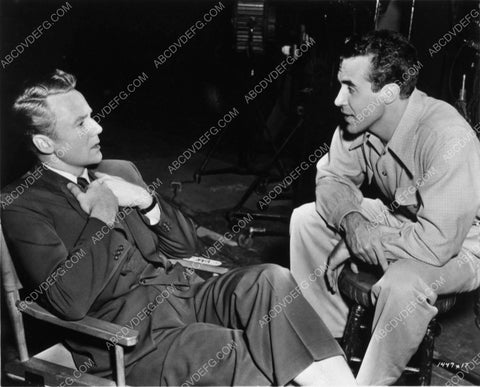 Van Johnson Ricardo Montalban behind the scenes MGM 7368-17
