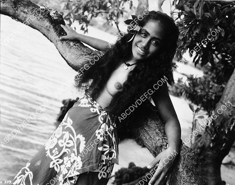 local native girl giving a little view John Ford film The Hurricane 7388-10
