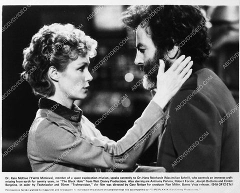 Yvette Mimieux Maximilian Schell film The Black Hole 7391-06