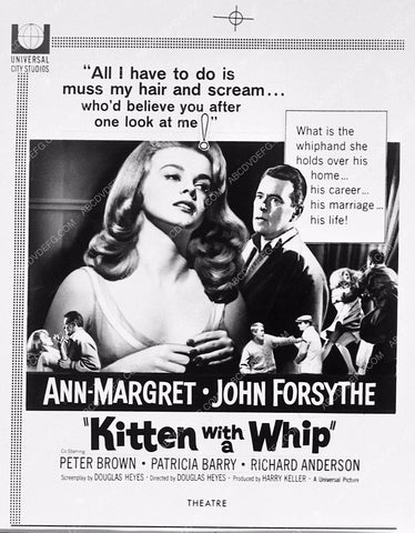 ad slick Ann-Margret Kitten With A Whip 7469-12