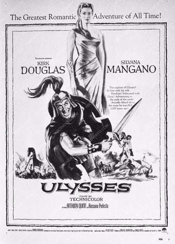 ad slick Kirk Douglas Ulyssess 7576-01