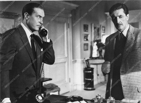 Ray Milland on telephone Anthony Dawson Dial M For Murder 7633-22