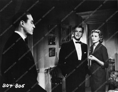 Grace Kelly Robert Cummings Ray Milland Dial M For Murder 7633-27