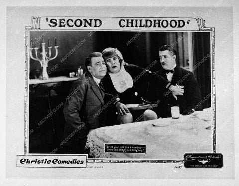William Hutchinson John Lancaster Lee Morris silent Second Childhood 7634-12