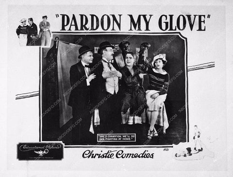 Bobby Vernon silent film comedy short Pardon My Glove 7634-30