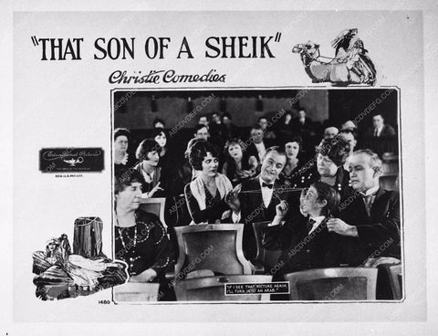 Neal Burns silent comedy short That Son of a Sheik 7634-31