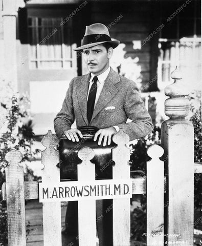handsome Ronald Colman portrait film Arrowsmith 7676-02