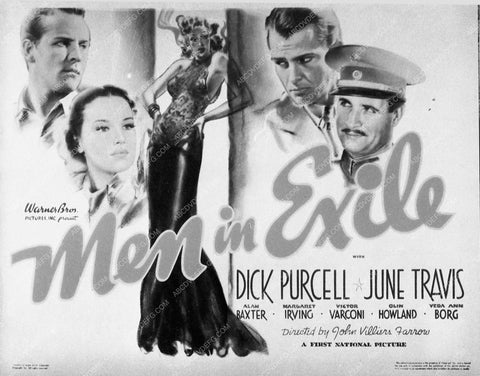 Dick Purcell June Travis film Men in Exile 7763-32