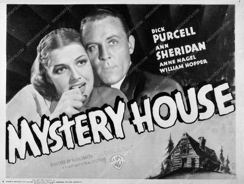 Dick Purcell Ann Sheridan film Mystery House 7763-34