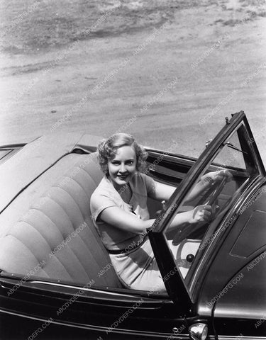 Madge Evans in her brand new automobile 7764-28