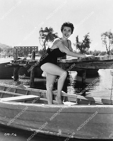 shapely Colleen Miller goes for a boat ride 7766-05