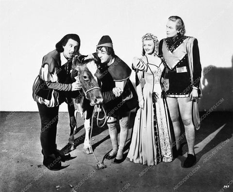 Bud Abbott Lou Costello Shaye Cogan fantasy film Jack and the Beanstalk 7877-14