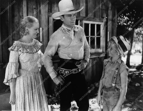 Buck Jones Shirley Grey western film One Man Law 7972-09