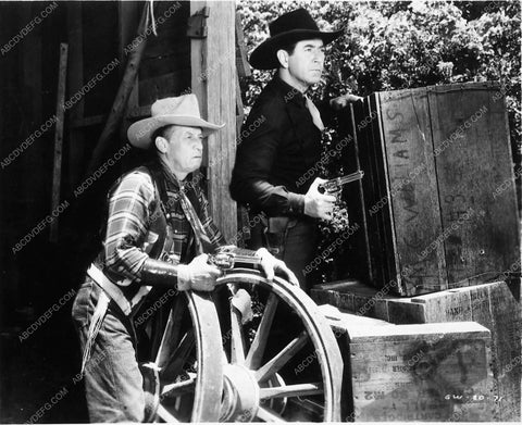 Raymond Hatton Johnny Mack Brown film Land of the Outlaws 8109-13
