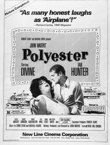 ad slick Divine Tab Hunter film Polyester 8109-37