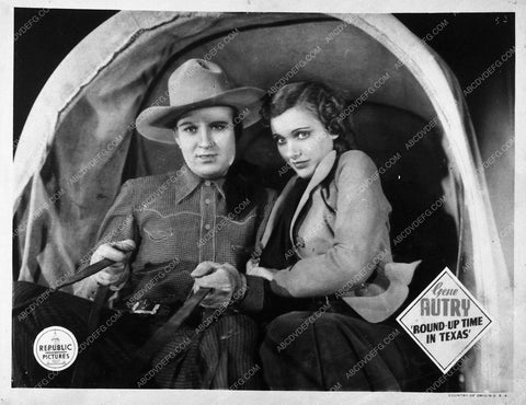 ad slick Gene Autry 'Round Up Time In Texas 8129-06