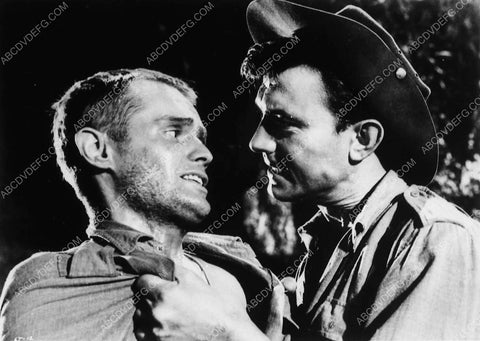 David McCallum Laurence Harvey film The Long The Short and the Tall 8148-16