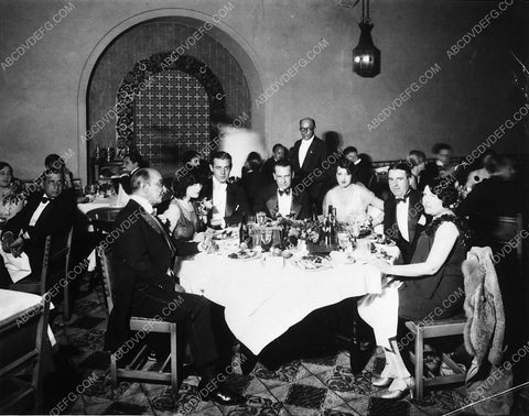 great candid Estelle Taylor Pola Negri Louella Parsons out to dinner w dates 8148-28