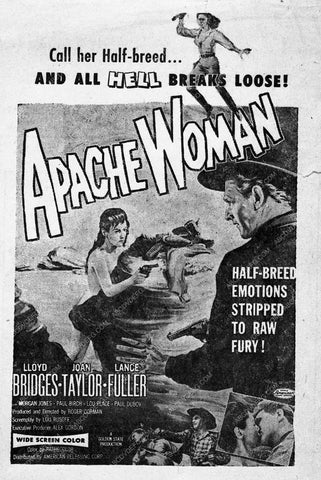 ad slick Lloyd Bridges Apache Woman 8173-20
