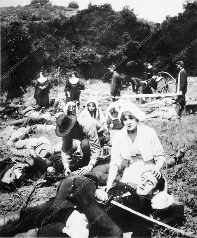 Wallace Reid Pauline Bush Bison Universal film Women & War 8206-26