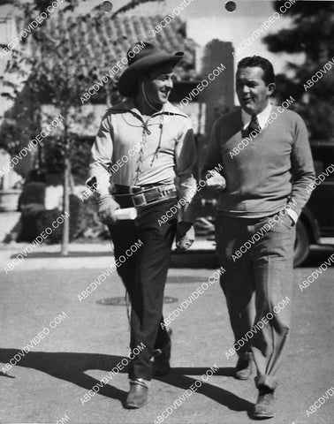 candid George O'Brien with some studio guy 8213-15