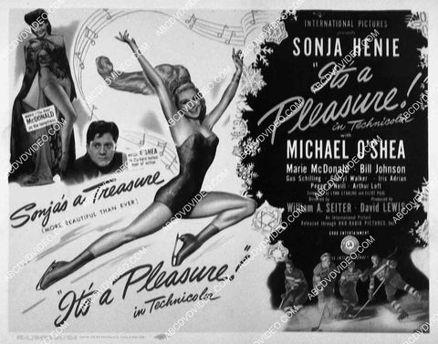 Sonja Henie film It's a Pleasure 8213-17