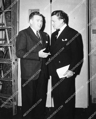 candid James Cagney and some studio exec 8244-16