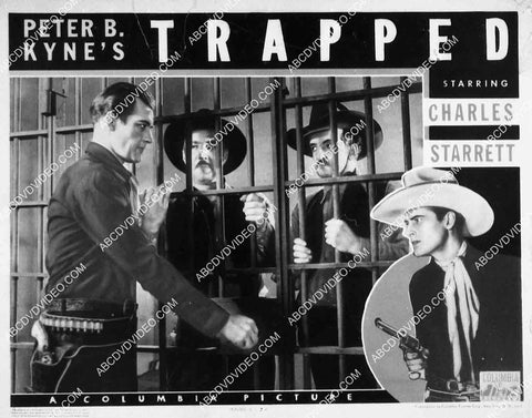 Charles Starrett film Trapped 8274-24