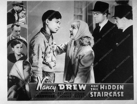 Bonita Granville Frankie Thomas film Nancy Drew & Hidden Staircase 8611-35