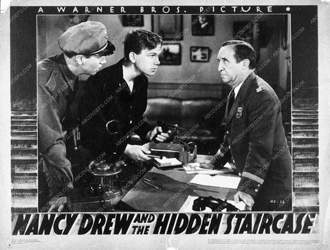 Bonita Granville Frankie Thomas film Nancy Drew & Hidden Staircase 8611-36