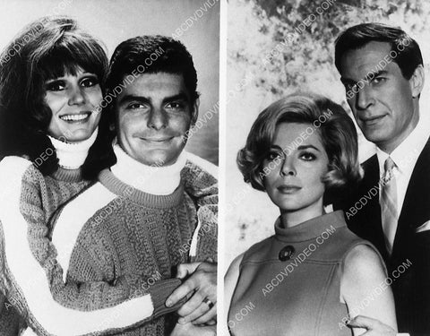 Hollywood couples Richard Benjamin Paula Prentiss & Martin Landau Barbara Bain 8628-26