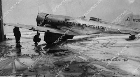 aviation Cleveland Airport 1933 Ellsworth Trans-Antarctic Flight 8730-18