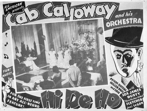 ad slick Cab Calloway Hi De Ho 8761-10