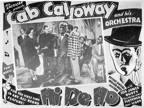 ad slick Cab Calloway Hi De Ho 8761-11
