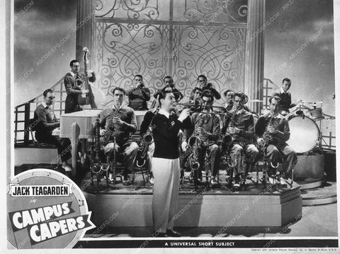 ad slick Jack Teagarden Campus Capers 8761-14