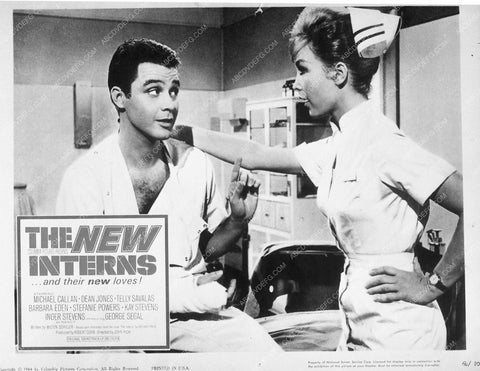 ad slick Barbara Eden Michael Callan The New Interns 8823-13