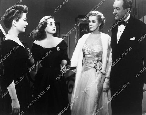 Anne Baxter Bette Davis Celeste Holm George Sanders film All About Eve 8832-1