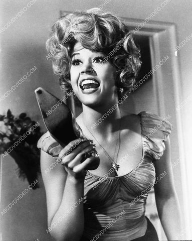 Jane Fonda ready to throw a shoe 8832-25