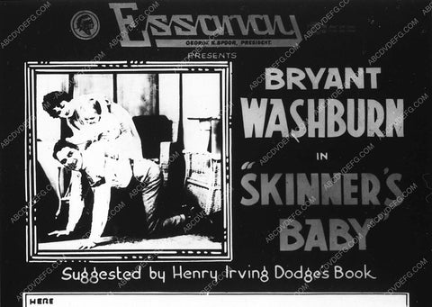Bryant Washburn silent film Skinner's Baby 8856-01
